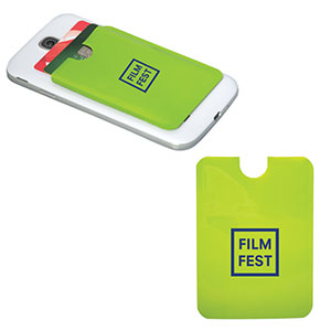 CU6577-C
	-MYCLOAK RFID CARD PHONE WALLET
	-Lime Green (Clearance Minimum 330 Units)